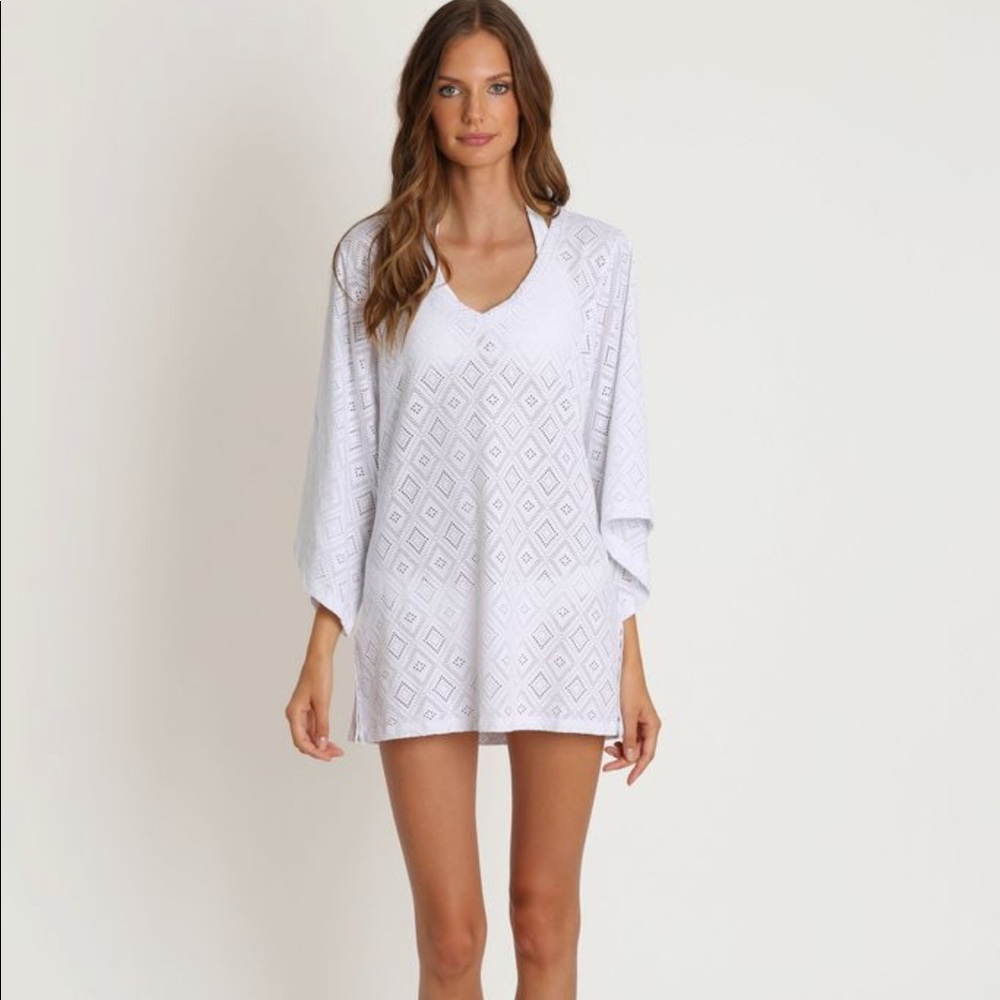 Letarte Lace Swim Coverup